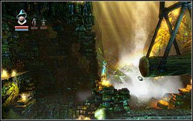 Kierując się w prawo zaliczysz punkt kontrolny #7 - Etap 11- Ruins of the Perished (2) | Opis przejścia Trine - Trine - poradnik do gry