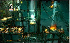 Zjeżdżając na dół rozglądaj się na boki - Etap 12- Heartland Mines (1) | Opis przejścia Trine - Trine - poradnik do gry