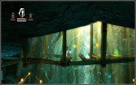 Tuż za nim znajdziesz drewniana kładkę - Etap 12- Heartland Mines (1) | Opis przejścia Trine - Trine - poradnik do gry