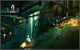 Tuż za kładką znajdować się będzie przepaść - Etap 12- Heartland Mines (1) | Opis przejścia Trine - Trine - poradnik do gry