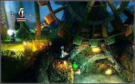 Po drugiej stronie aktywujesz punkt kontrolny #1 - Etap 13- Bramblestoke Village (1) | Opis przejścia Trine - Trine - poradnik do gry