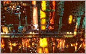 Teraz już możesz skierować się do otwartego przejścia - Etap 14- Iron Forge (1) | Opis przejścia Trine - Trine - poradnik do gry