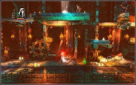 Pokonując drewniany most dotrzesz do punktu kontrolnego #2 - Etap 14- Iron Forge (1) | Opis przejścia Trine - Trine - poradnik do gry