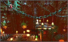 Teraz skieruj się na drewnianą platformę po lewej - Etap 14- Iron Forge (1) | Opis przejścia Trine - Trine - poradnik do gry