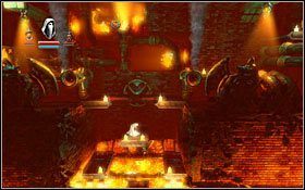 Sama wspinaczka w górę może okazać się bardzo trudna, ale już po kilku podejściach opanujesz mechanizm nią rządzący - Etap 15- Tower of Sarek | Opis przejścia Trine - Trine - poradnik do gry