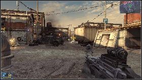 Po walce przeskocz przez mur i uzupełnij zapasy korzystając ze skrzyni z amunicją znajdującą się przed tobą [1] - Rozdział 1 - Zapada ciemność (1) | Opis przejścia Frontlines Fuel of War - Frontlines: Fuel of War - poradnik do gry