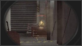 Następnie wejdź do budynku [1] i zacznij eliminować żołnierzy w środku - Rozdział 1 - Zapada ciemność (1) | Opis przejścia Frontlines Fuel of War - Frontlines: Fuel of War - poradnik do gry