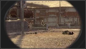 Po zniszczeniu pojazdu zacznij kierować się w stronę stanowiska przeciwlotniczego 3 - Rozdział 1 - Zapada ciemność (1) | Opis przejścia Frontlines Fuel of War - Frontlines: Fuel of War - poradnik do gry