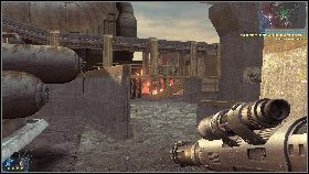 Następnie zacznij przejmować kolejny punkt strategiczny [1], uważając na ewentualne ataki nieprzyjaciół - Rozdział 1 - Zapada ciemność (2) | Opis przejścia Frontlines Fuel of War - Frontlines: Fuel of War - poradnik do gry