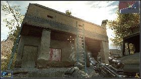 Uważaj szczególnie na strzelca obsługującego ciężki karabin maszynowy na murze [1] - Rozdział 2 - Magnaci przemysłowi (1) | Opis przejścia Frontlines Fuel of War - Frontlines: Fuel of War - poradnik do gry