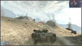 Możesz ustawić się na szczycie wzgórza i ostrzeliwać wrogie maszyny z bezpiecznej odległości [1] - Rozdział 2 - Magnaci przemysłowi (2) | Opis przejścia Frontlines Fuel of War - Frontlines: Fuel of War - poradnik do gry