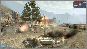 Kolejnym zadaniem będzie obronienie stacji przed wrogim atakiem - Rozdział 2 - Magnaci przemysłowi (2) | Opis przejścia Frontlines Fuel of War - Frontlines: Fuel of War - poradnik do gry