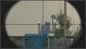 Następnie zacznij kierować się [1] w stronę trzeciego stanowiska wartowniczego 2 - Rozdział 3 - Kowadło (1) | Opis przejścia Frontlines Fuel of War - Frontlines: Fuel of War - poradnik do gry