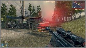 Jednocześnie uważaj na rywali znajdujących się w drugim obozie wartowniczym 3 na zachodzie - Rozdział 3 - Kowadło (1) | Opis przejścia Frontlines Fuel of War - Frontlines: Fuel of War - poradnik do gry