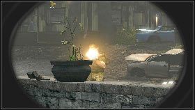 Podnieś wszystkie bronie [1], które znajdziesz w pobliżu i odeprzyj wszystkich wrogów [2], którzy będą próbowali cię atakować - Rozdział 3 - Kowadło (2) | Opis przejścia Frontlines Fuel of War - Frontlines: Fuel of War - poradnik do gry