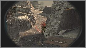 Znów podjedź do wejścia bunkra, skąd ostrzelaj obrońców [1] - Rozdział 3 - Cmentarz (1) | Opis przejścia Frontlines Fuel of War - Frontlines: Fuel of War - poradnik do gry