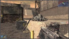 Po zniszczeniu wszystkich dział skieruj się w stronę stanowiska pierwszej rakiety 9 - Rozdział 3 - Cmentarz (2) | Opis przejścia Frontlines Fuel of War - Frontlines: Fuel of War - poradnik do gry