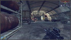 Po zdobyciu wszystkich czterech celów udaj się do wejścia do bazy 8, przed którym jest sporo strażników [1] - Rozdział 4 - Król Gór (2) | Opis przejścia Frontlines Fuel of War - Frontlines: Fuel of War - poradnik do gry