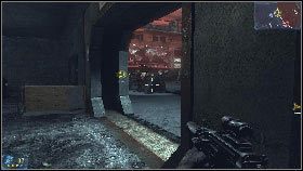 Po znalezieniu się na dole rozpraw się ze wszystkimi, którzy wybiegną z tunelu z prawej [1] - Rozdział 4 - Król Gór (2) | Opis przejścia Frontlines Fuel of War - Frontlines: Fuel of War - poradnik do gry