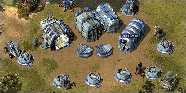 Tak umocniona baza powinna spokojnie wytrzymać nawet najbardziej zmasowany atak. - Amerykanie #04 | Original War - Original War - poradnik do gry