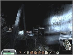 Wróć do bufetu, gdzie pojawia się wizja Amy rysującej hotel na ścianie jakiegoś pomieszczenia #1 - Bufet - wezwanie Zagubionych | Opis przejścia Dark Fall 3 Lost Souls - Dark Fall 3: Lost Souls - poradnik do gry