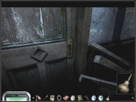 W pokoju jest jeszcze jedno miejsce do zbadania - ciemny obszar po lewej stronie - Hotel - pierwsze piętro (3) | Opis przejścia Dark Fall 3 Lost Souls - Dark Fall 3: Lost Souls - poradnik do gry