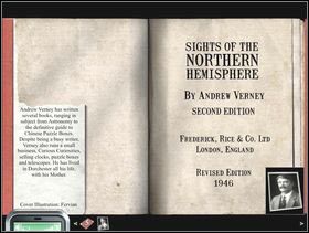 Przejdź do dalszej części pokoju - zbadaj rozwieszone na ścianach obrazy konstelacji - Hotel - Andrew Verney (1) | Opis przejścia Dark Fall 3 Lost Souls - Dark Fall 3: Lost Souls - poradnik do gry