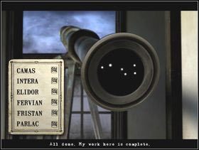 Zbadaj go dokładniej i ustaw koordynaty #1, które spisałeś wcześniej - Hotel - Andrew Verney (2) | Opis przejścia Dark Fall 3 Lost Souls - Dark Fall 3: Lost Souls - poradnik do gry