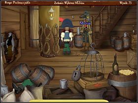 Weź stojącą na beczce lampę oliwną - Piracki okręt Howella | Opis przejścia Jolly Rover - Jolly Rover - poradnik do gry