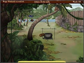 Dotrzesz pod obozowisko piratek - Cannibal Island (2) | Opis przejścia Jolly Rover - Jolly Rover - poradnik do gry