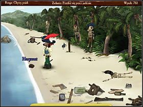 Zanim wrócisz do jaskiń, udaj się jeszcze na chwilę na plażę - pojawił się tam nowy przedmiot: dzban - Cannibal Island (3) | Opis przejścia Jolly Rover - Jolly Rover - poradnik do gry