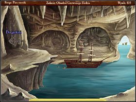 Wyjdź na pokład - jeśli chcesz odpłynąć statkiem, potrzebujesz kogoś, kto nim pokieruje, a konkretnie Srebrnookiego - Cannibal Island (4) | Opis przejścia Jolly Rover - Jolly Rover - poradnik do gry