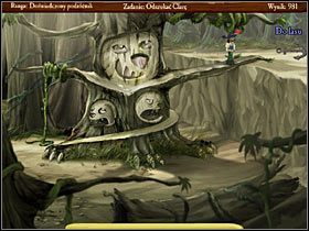 Przy kolejnym ciekawym drzewie najpierw przejdź w prawo i podnieś leżący na ziemi bloczek - Shipwreck Island (1) | Opis przejścia Jolly Rover - Jolly Rover - poradnik do gry