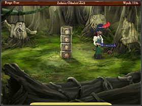 Przyjrzyj się teraz dziwacznym rzeźbom dookoła - Shipwreck Island (3) | Opis przejścia Jolly Rover - Jolly Rover - poradnik do gry