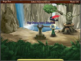 Tak dotrzesz nad zatoczkę, gdzie wsadź łapę w otwór rzeźby w drzewie po prawej - Shipwreck Island (3) | Opis przejścia Jolly Rover - Jolly Rover - poradnik do gry