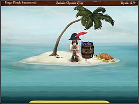 Przypłynie żółw, któremu załóż uprząż w postaci pętli - Spit Island | Opis przejścia Jolly Rover - Jolly Rover - poradnik do gry