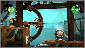 14 - Chwytaj i bujaj | Kryjówka Da Vinci | LittleBigPlanet 2 - LittleBigPlanet 2 - poradnik do gry