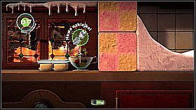 Idąc dalej w prawo rozstawiamy jeszcze jeden most - Ciastator | Laboratorium Wiktorii | LittleBigPlanet 2 - LittleBigPlanet 2 - poradnik do gry