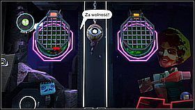 Zaraz nad lokacją początkową jest miejsce na nalepkę - zdobędziemy ją dopiero na następnym poziomie, a w zamian za użycie otrzymamy rękawice do chwytania przedmiotów - Rury marzeń | Fabryka lepszego jutra | LittleBigPlanet 2 - LittleBigPlanet 2 - poradnik do gry