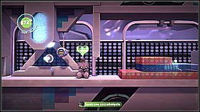 Walimy sonicznym atakiem w kolumnę bloków - z góry spadną przedmioty i odblokujemy przejście - Akademia Arcygroźnych Armat Avalona | Avalonia | LittleBigPlanet 2 - LittleBigPlanet 2 - poradnik do gry