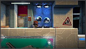 Nie omijamy gry Parmesan - za złapanie kilku spadających klocków dostaniemy trzeci klucz - Ustawić kurs na serce Negativitrona (1) | Kosmos | LittleBigPlanet 2 - LittleBigPlanet 2 - poradnik do gry