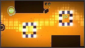 Przed różową blokadą znajdziemy dwie bańki - Walka trzmieli | Kosmos | LittleBigPlanet 2 - LittleBigPlanet 2 - poradnik do gry