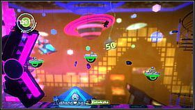 Jeśli znajdziemy rytm możemy równie dobrze przez większość czasu skakać po platformach - Wyprawa do Serca Negativitrona | Kosmos | LittleBigPlanet 2 - LittleBigPlanet 2 - poradnik do gry