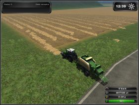 117 - Prasowanie i zwożenie (1) | Uprawa pola w Symulator Farmy 2011 - Symulator Farmy 2011 - poradnik do gry