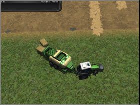 121 - Prasowanie i zwożenie (1) | Uprawa pola w Symulator Farmy 2011 - Symulator Farmy 2011 - poradnik do gry