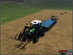 126 - Prasowanie i zwożenie (1) | Uprawa pola w Symulator Farmy 2011 - Symulator Farmy 2011 - poradnik do gry