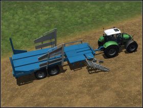 127 - Prasowanie i zwożenie (1) | Uprawa pola w Symulator Farmy 2011 - Symulator Farmy 2011 - poradnik do gry