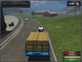 131 - Prasowanie i zwożenie (1) | Uprawa pola w Symulator Farmy 2011 - Symulator Farmy 2011 - poradnik do gry