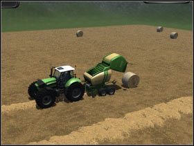 142 - Prasowanie i zwożenie (2) | Uprawa pola w Symulator Farmy 2011 - Symulator Farmy 2011 - poradnik do gry