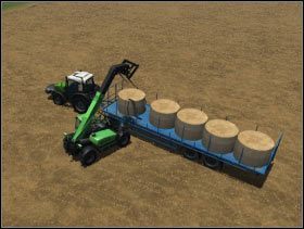 145 - Prasowanie i zwożenie (2) | Uprawa pola w Symulator Farmy 2011 - Symulator Farmy 2011 - poradnik do gry